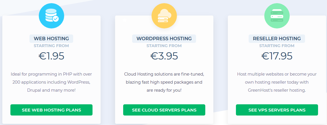 Tarif greenhost