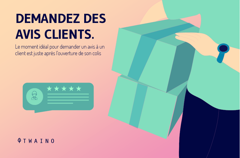 Demandez des avis clients