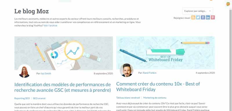 Le blog de Moz