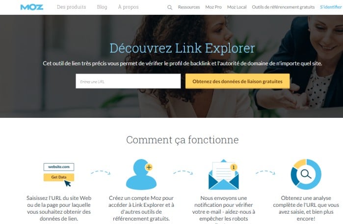 Moz Link Explorer