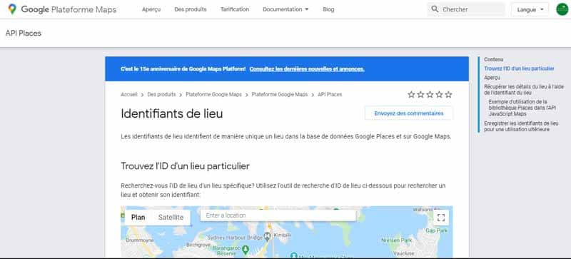 Outil d identification google