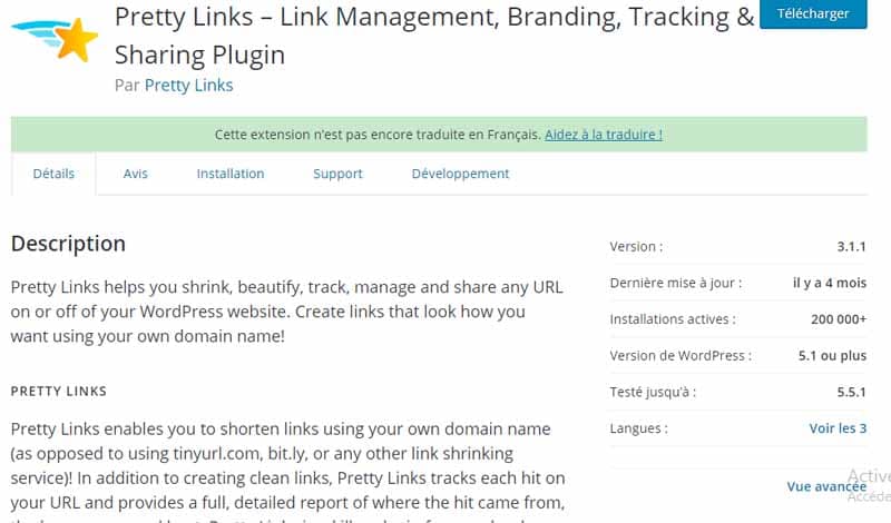 Pretty Links