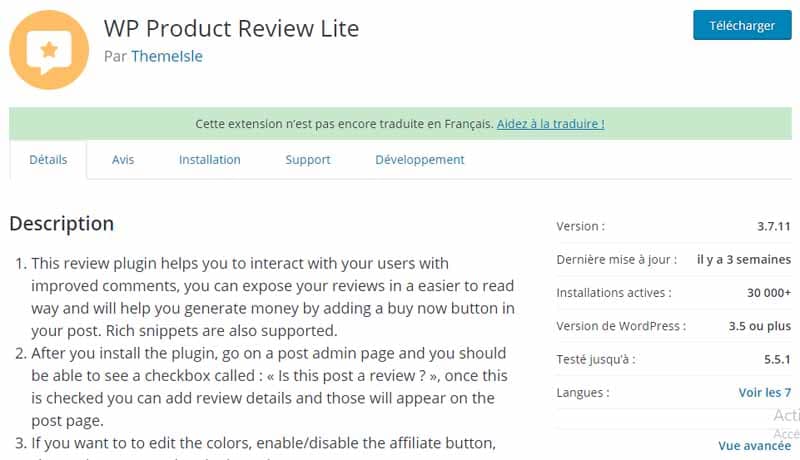 WP Product Review