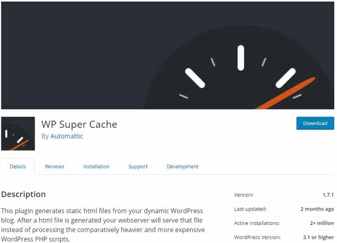 WP Super Cache