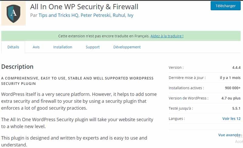 all in one WP security