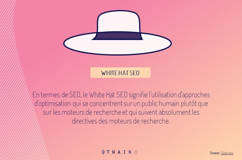 le chapeau blanc