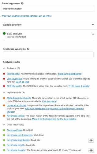 seo analysis