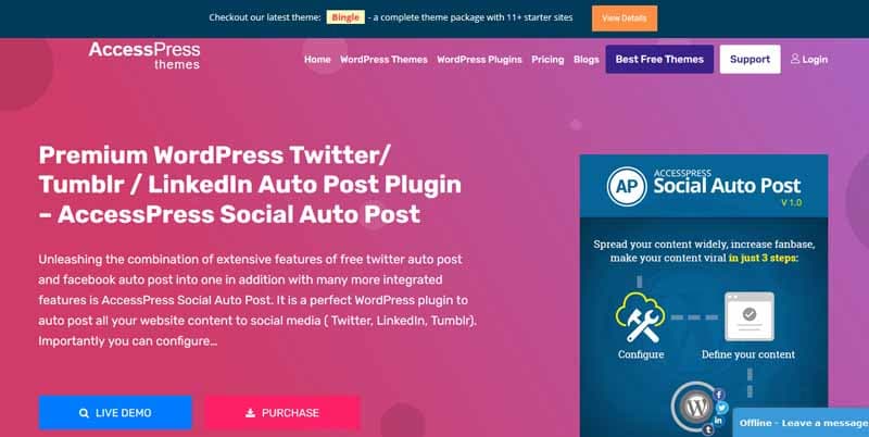 AccessPress Social Auto Post