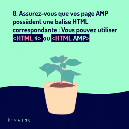 Carrousel AMP Partie 4-08 Balise HTML correspondante