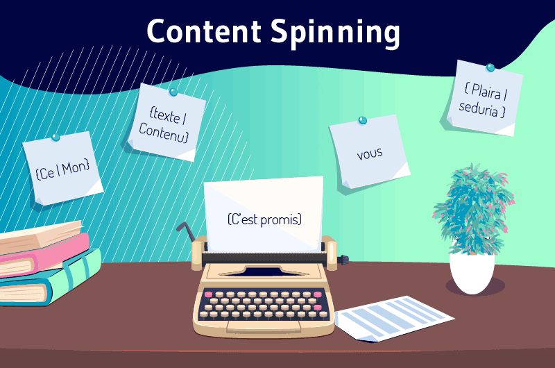 Content spinning