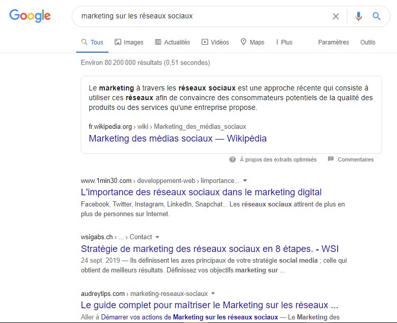 les contenus de la premiere page des resultats de recherche obtiennent plus de backlinks