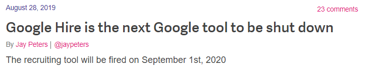 Google Hire