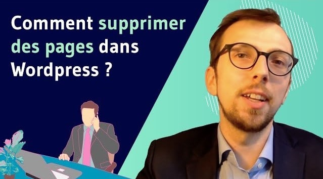 Comment supprimer des pages dans wordpress