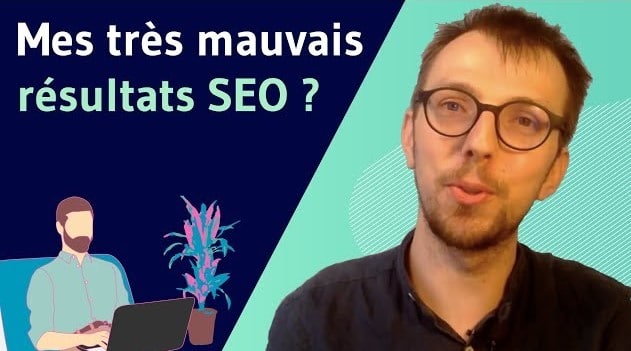 Mes tres mauvais resultats SEO