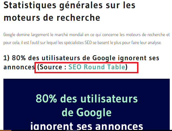 Statistiques generales des moteurs de recherches