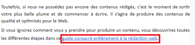 liens hypertextes