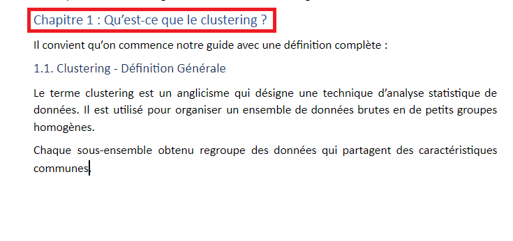 Qu est ce que le clustering