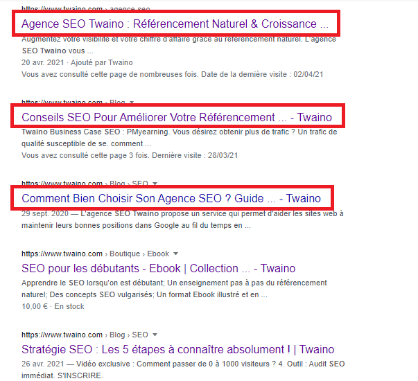 Agence seo twaino referencement naturel et croissance