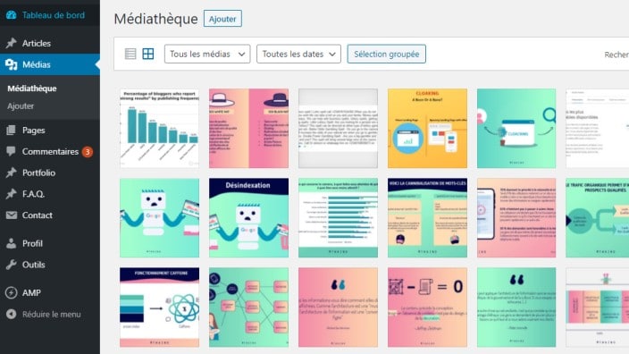 Mediatheque WordPress