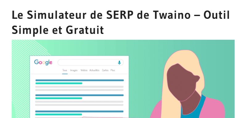 Le simulateur de SERP de twaino outil simple et gratuit