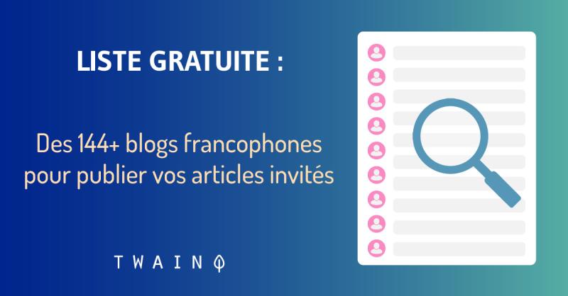 Liste gratuite articles invités