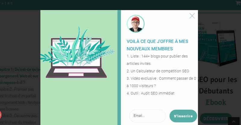 Voila ce que j'offre a mes nouveaux membres (1)