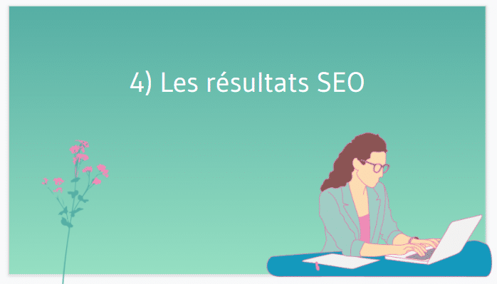 Les resultats SEO