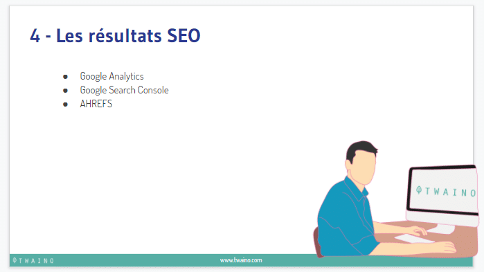 Les resultats SEO