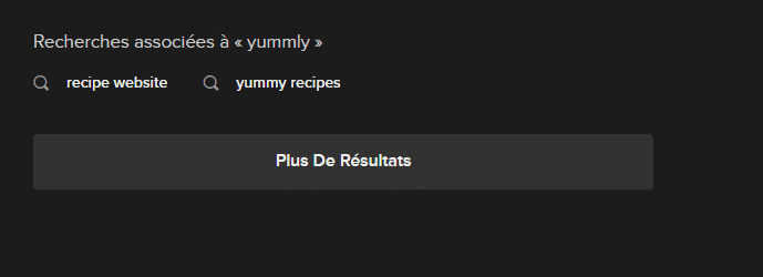 Recherches associees