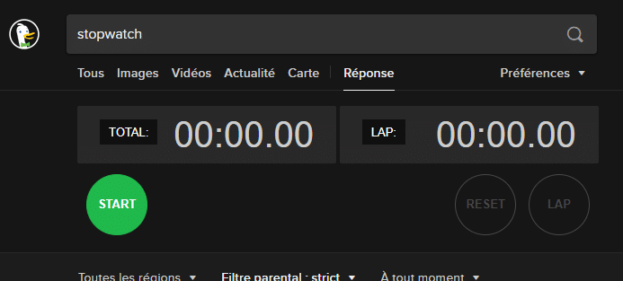 Chronometre