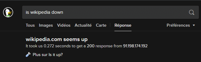 is wikipedia down
