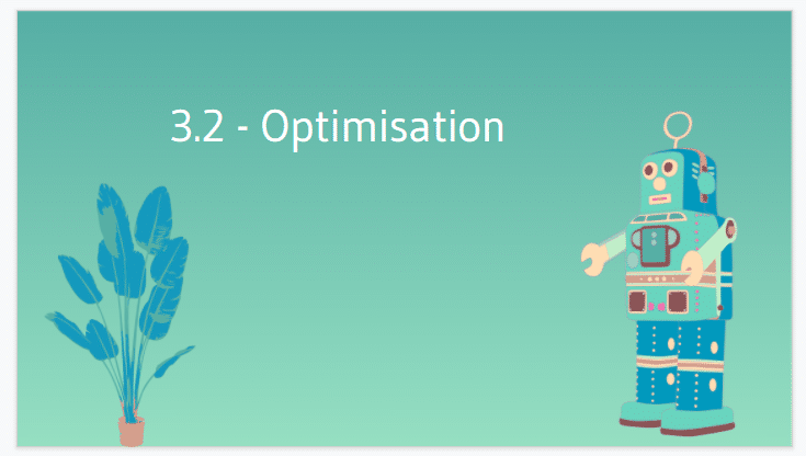 Optimisation