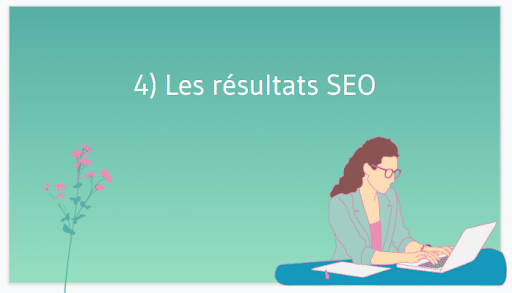 Les resultats SEO