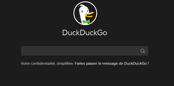 Acceder au moteur de recherche