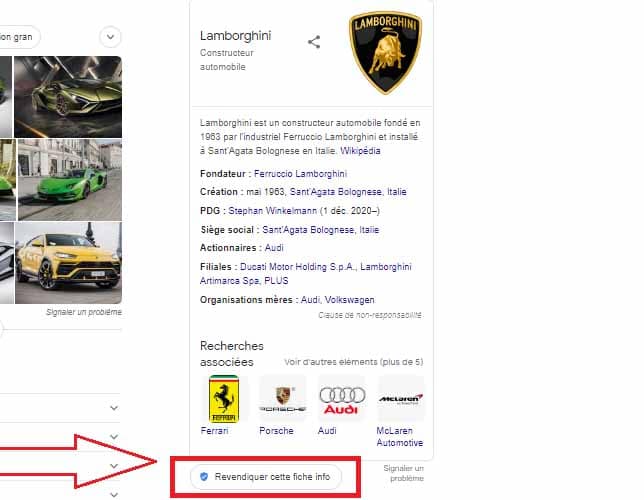 Recherche Lamborghini