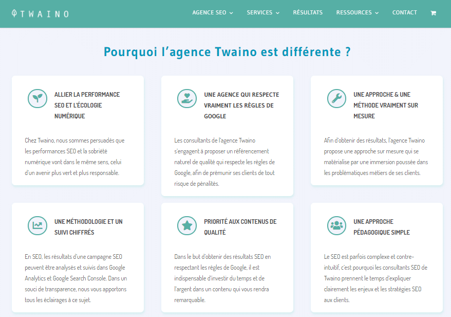 Pourquoi l agence Twaino est differente