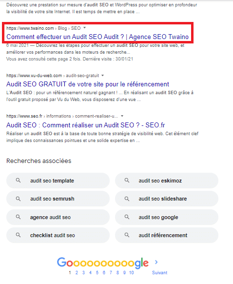 Comment effectuer un audit seo