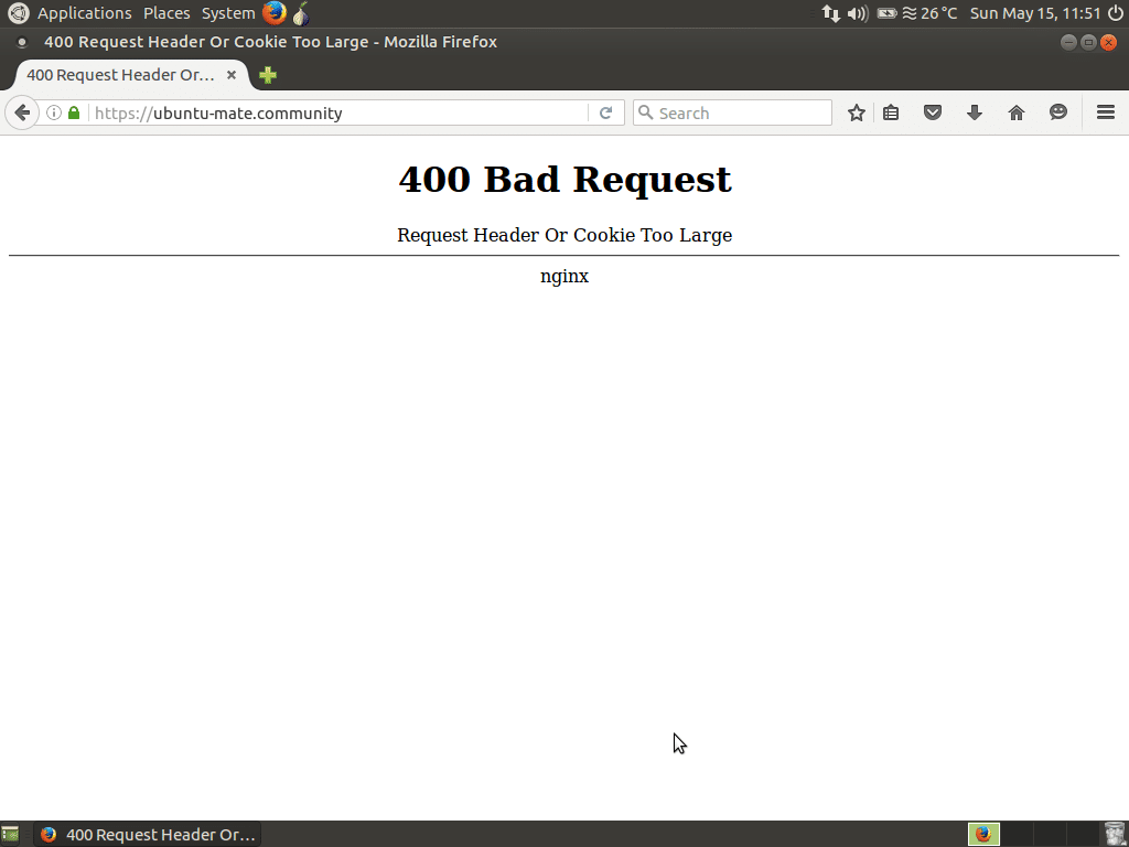 404 Bad request