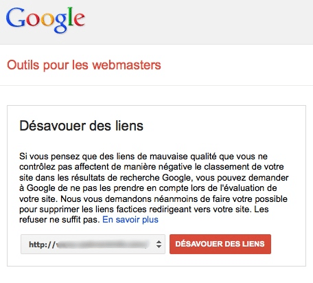 Google outils pour les webmasters