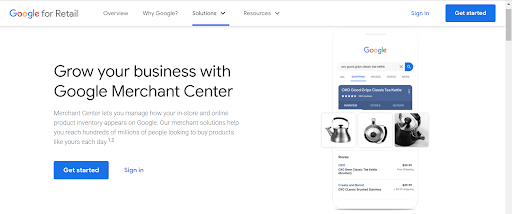 Google for retail