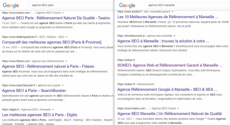 Agence seo paris agence seo marseile