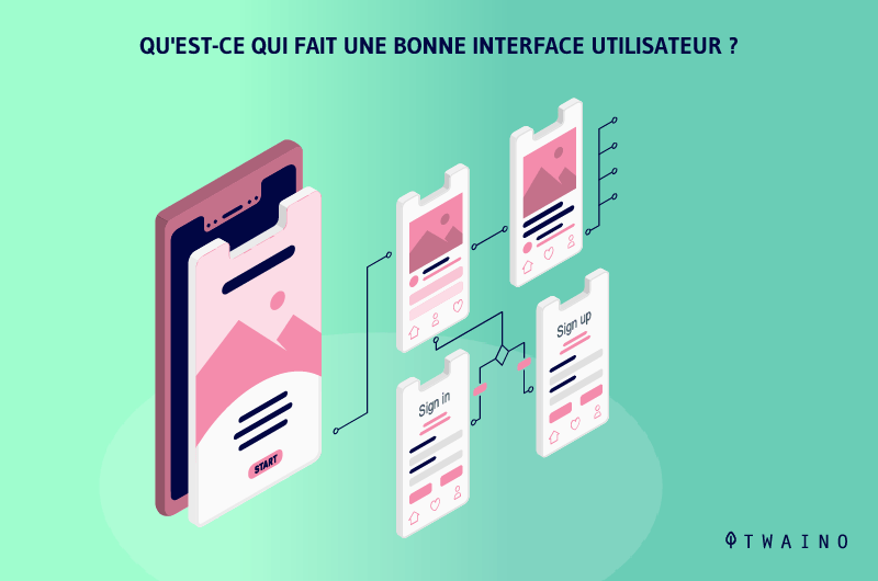 Definição da interface do usuário (IU) - Twaino