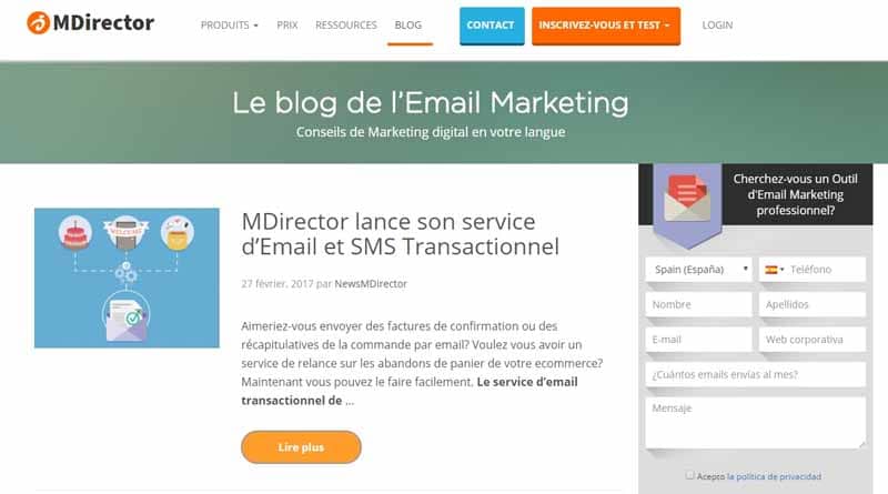 Le blog de l email Marketing