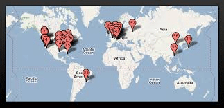 Data centercartographie monde