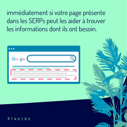 Carrousel Balise Meta description Partie 2-04 Page presente dans les SERPs