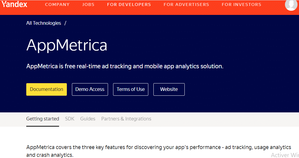 App Metrica