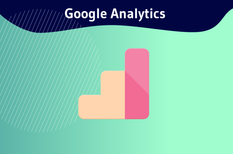 Capture d'écran de Google Analytics avec graphique en barres colorées