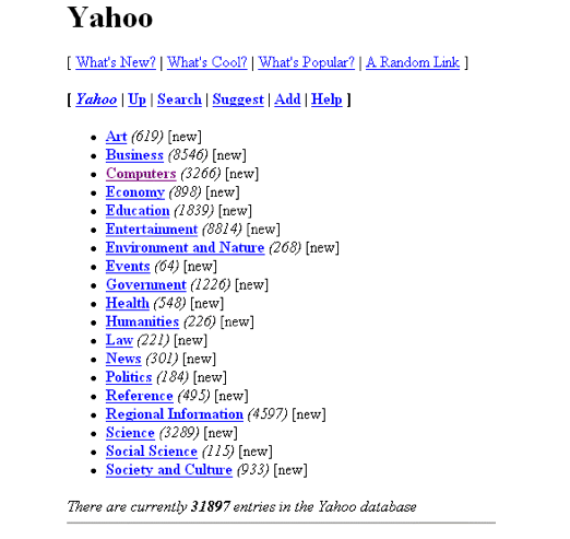 services de Yahoo