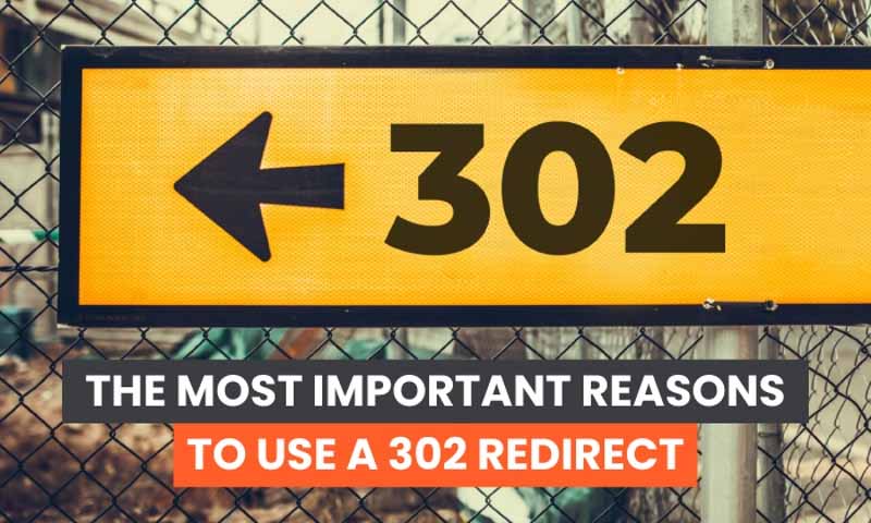 Les raisons pour lesquels utilliser la redirection 301