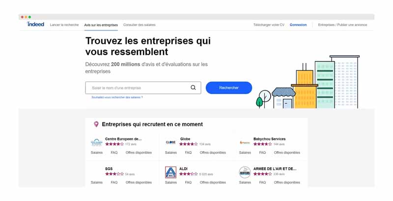 Detecter les entreprises